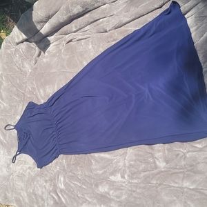 Banana Republic Navy Blue Maxi Dress